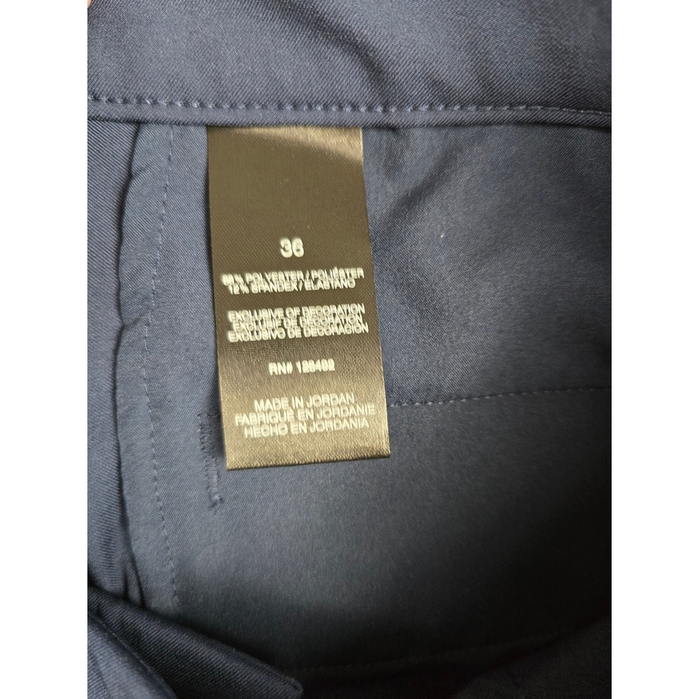 Greg Norman ML75 Stretch Shorts‎ Mens 36 Blue Performance Golf Moisture Wicking - Picture 6 of 7